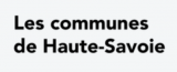 Les communes de Haute Savoie